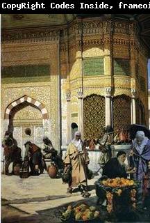 unknow artist Arab or Arabic people and life. Orientalism oil paintings 200
